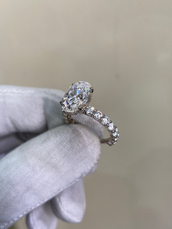 Halo Setting Diamond Engagement National Jewel Creations Halo