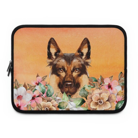 German Shepherd Laptop Sleeve (Multiple Sizes) - Watercolor German Shepherd Laptop Sleeve (Multiple Sizes) - Watercolor