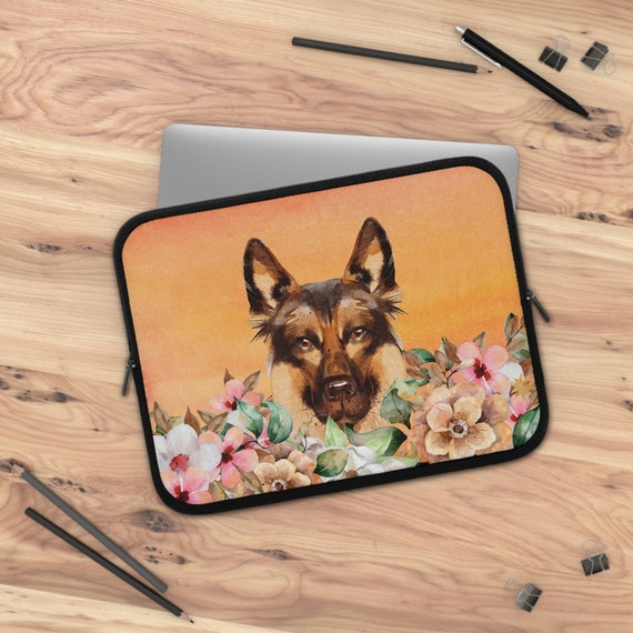 German Shepherd Laptop Sleeve (Multiple Sizes) - Watercolor German Shepherd Laptop Sleeve (Multiple Sizes) - Watercolor