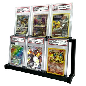 PSA-samlarkortsdisplay för PSA-gradering (Pokémon, Fotboll, Dragon Ball, Magic: The Gathering) LavaRig