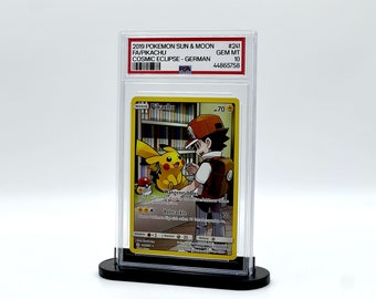 PSA LavaStand für 1 x PSA Grading Sammelkarte (Pokemon, Fussball, Dragonball, Magic the gathering)