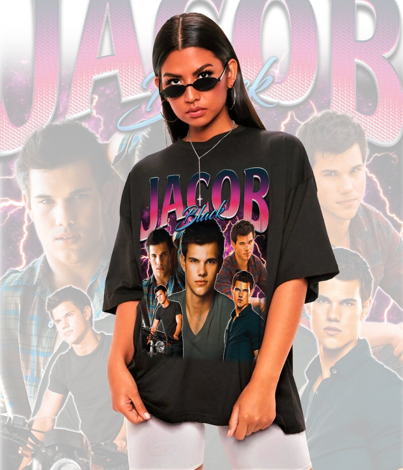Retro Jacob Black Shirt jacob Black Tshirt jacob Black T Shirt