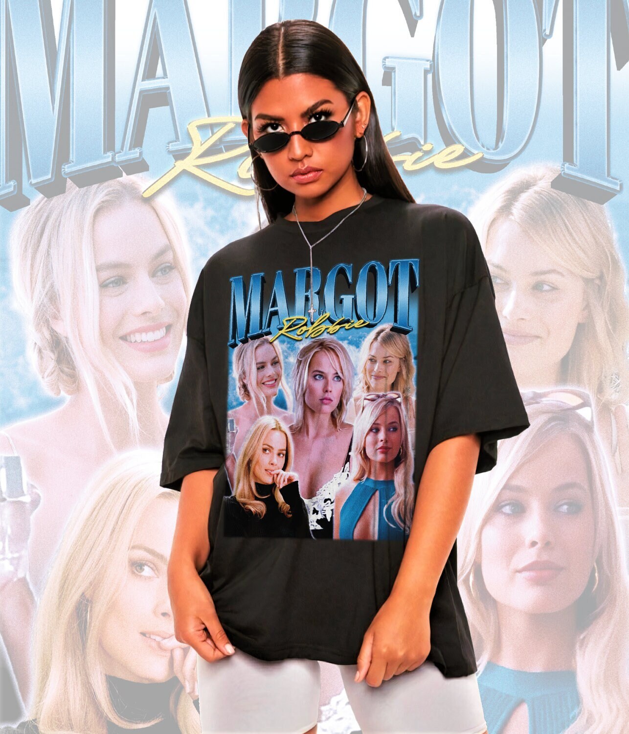Margot robbie shirts Etsy Nederland