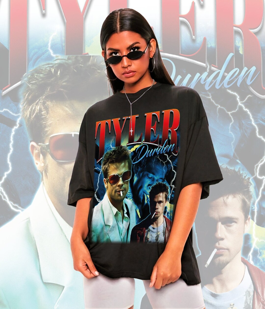 Retro Tyler Durden Shirttyler Durden Tshirt,tyler Durden Tshirt,tyler Durden T