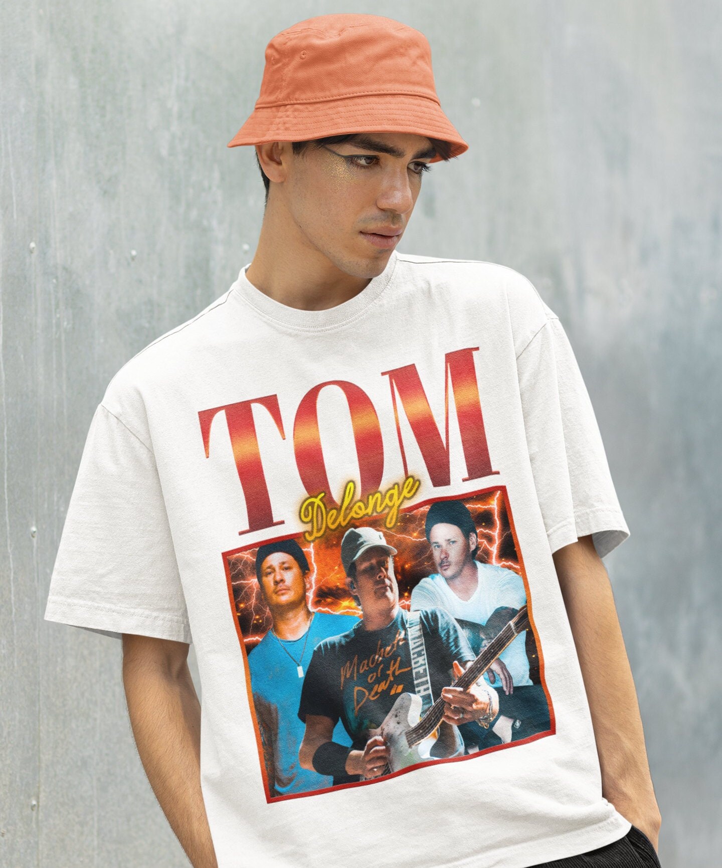 TOM DELONGE Vintage Shirt, Tom DeLonge Homage Tshirt