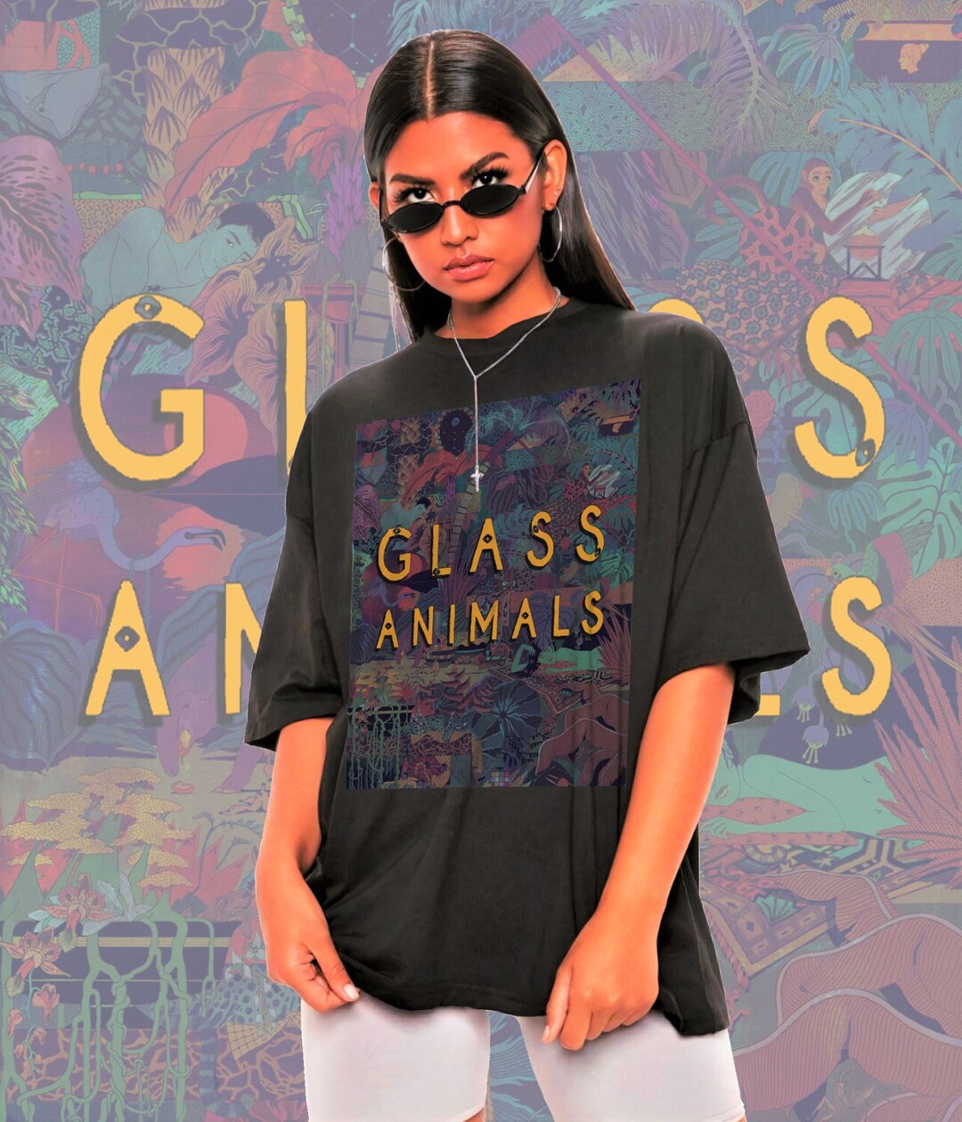Retro Glass Animals Shirt glass Animals Sweatshirt,dave Bayley Fan Tees