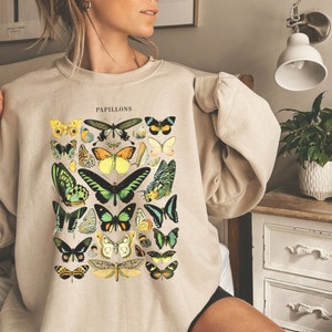Papillons Shirt aesthetic Shirtaesthetic - Etsy