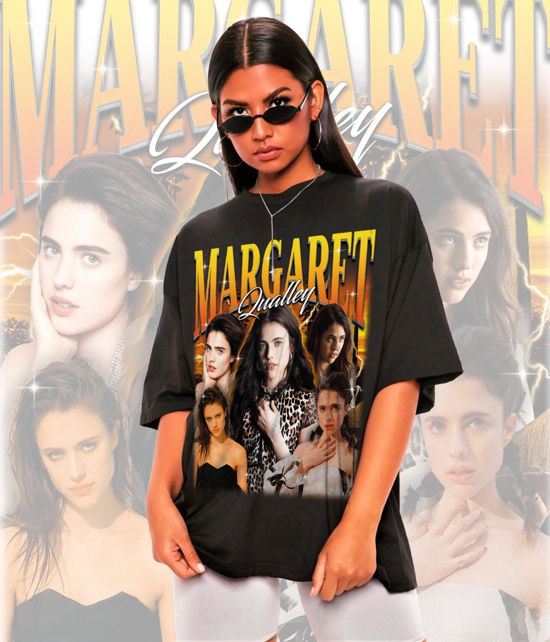 Retro Margaret Qualley Shirt margaret Qualley Tshirtmargaret - Etsy