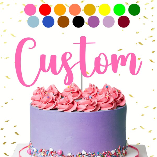 Personalized Graduation Cake Topper - Etsy