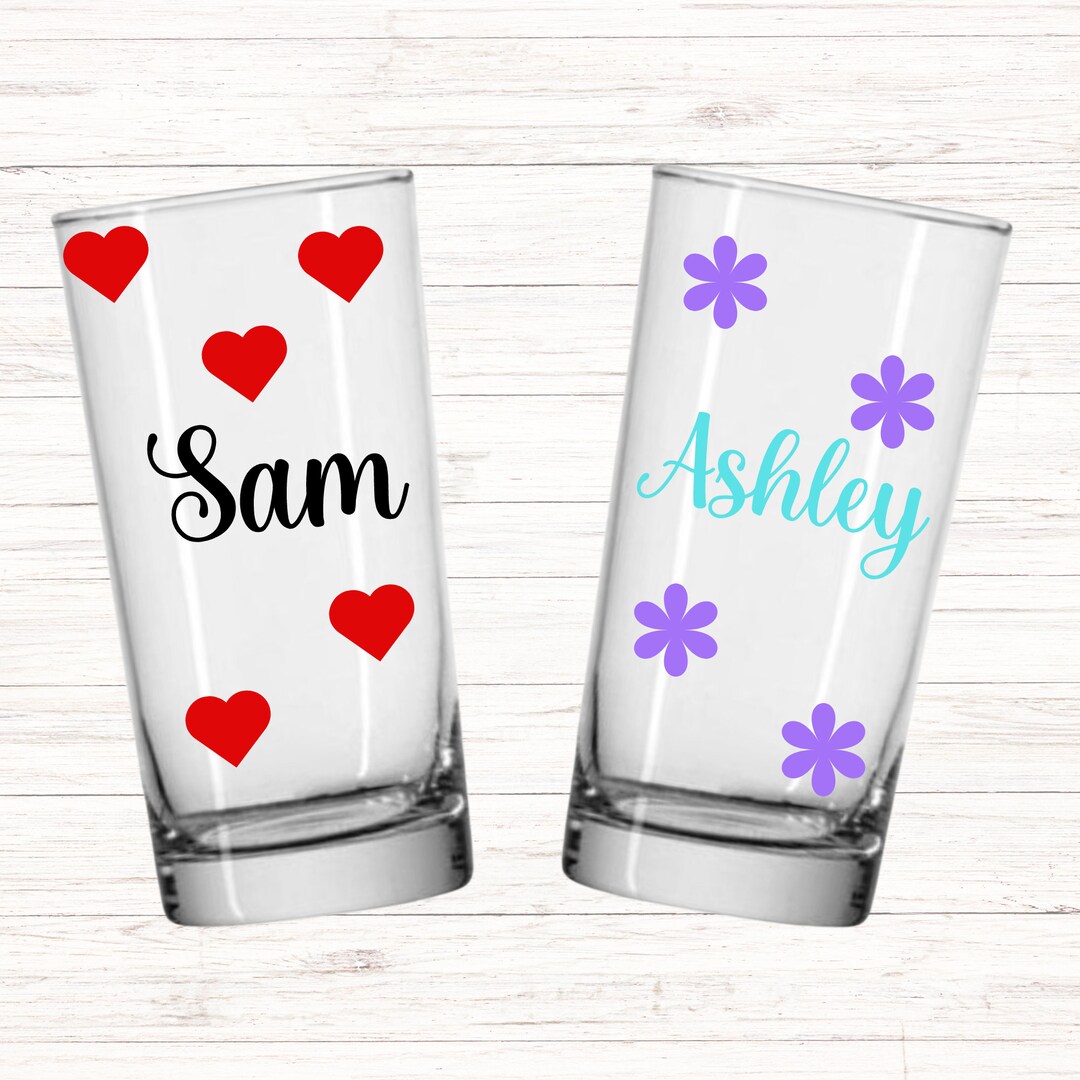 Custom Shot Glass Custom Shot Glasses Birthday Shot Glass Personalized