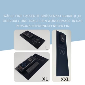 Klingelschild Sondermaß/Sonderanfertigung Personalisiertes Namensschild aus Acrylglas Bild 4