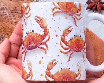 Crab Mug - Etsy