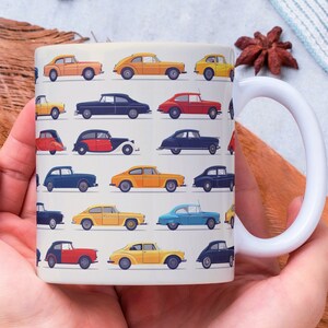 Personalized Car Mug, Car Lover Gift, Father’s Day Gift, Gift for Dad, Classic Car Lover, Gift for Him, Mechanic Gift, Car Guy Mug, Car Cup