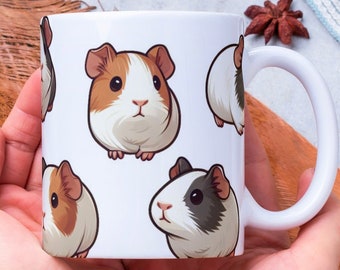 Personalized Guinea Pig Coffee Mug, Pet Lover Gift