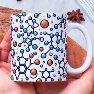 パーソナライズされた化学マグ、化学愛好家マグ、化学コーヒーマグ、理科教師マグ、化学教授ギフト、化学カップ