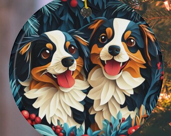 Dog Breed Christmas Ornament, Dog Lover Gift