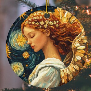 Christmas Angel Ornaments, Christmas Lover Gift, Christmas Decoration, Christmas Gift, Gift for Her, Xmas Angel Ornament, Christmas Décor