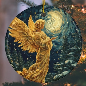 Christmas Angel Ornaments, Christmas Lover Gift, Christmas Decoration, Christmas Gift, Gift for Her, Xmas Angel Ornament, Christmas Décor