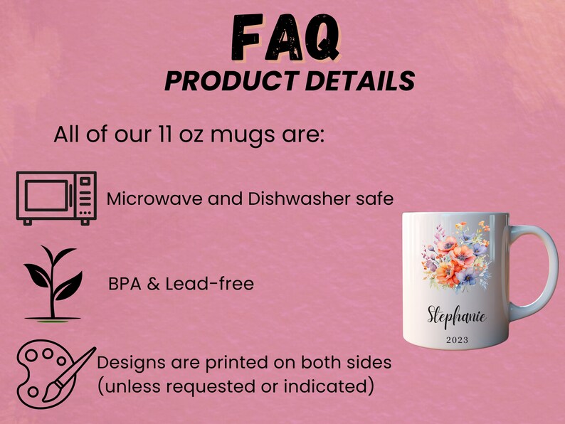 Personalized Conical Flask Mug, Science Teacher Gift, Chemistry Lover