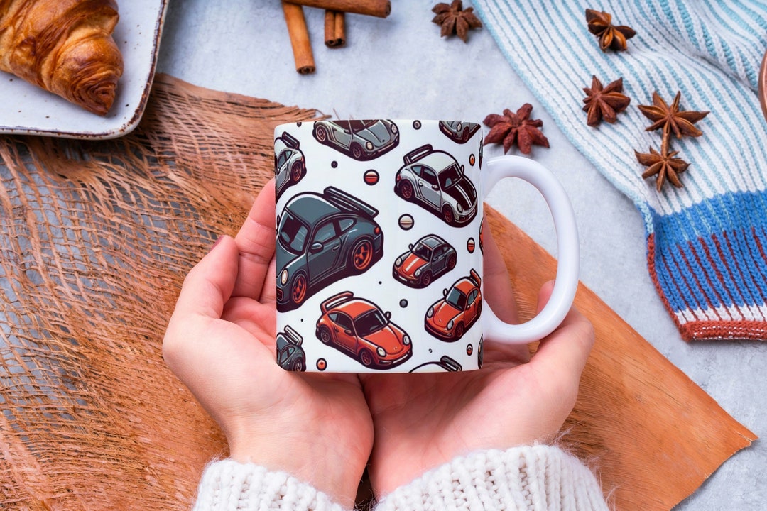 Personalized Car Mug, Car Lover Mug, Car Coffee Mug, Fathers Day Gift