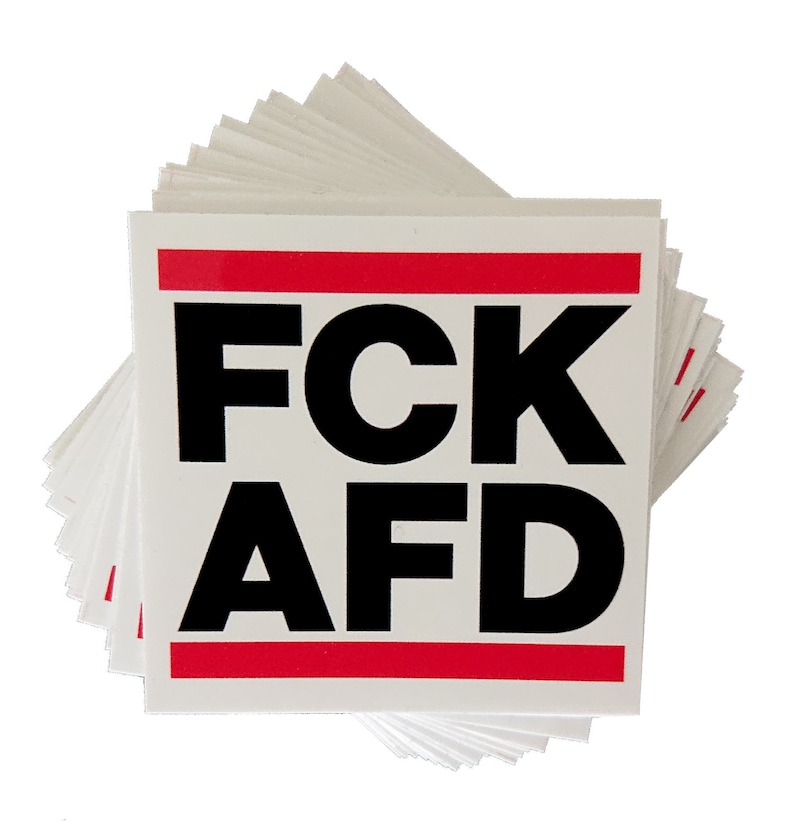 FCK AFD stickers 25 pieces image 2