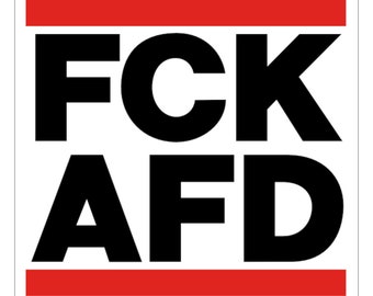 FCK AFD stickers (25 pieces)