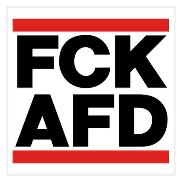 FCK AFD Sticker (50 Stück)