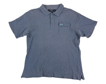 Vintage Ralph Lauren 90s Polo Sport Shirt - Large Size Men Top Male pre-owned Polo Shirt