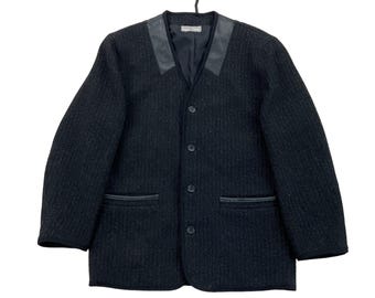 ジャケット・アウター 90s Valentino black harrington jacket G9 Baracuta G9 Harrington Jacket Black Sz 46 XL BRAND NEW MADE