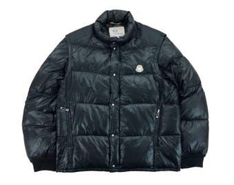 Vintage Moncler 80s Grenoble Puffer Jacke - 4/XL Size Men Winter