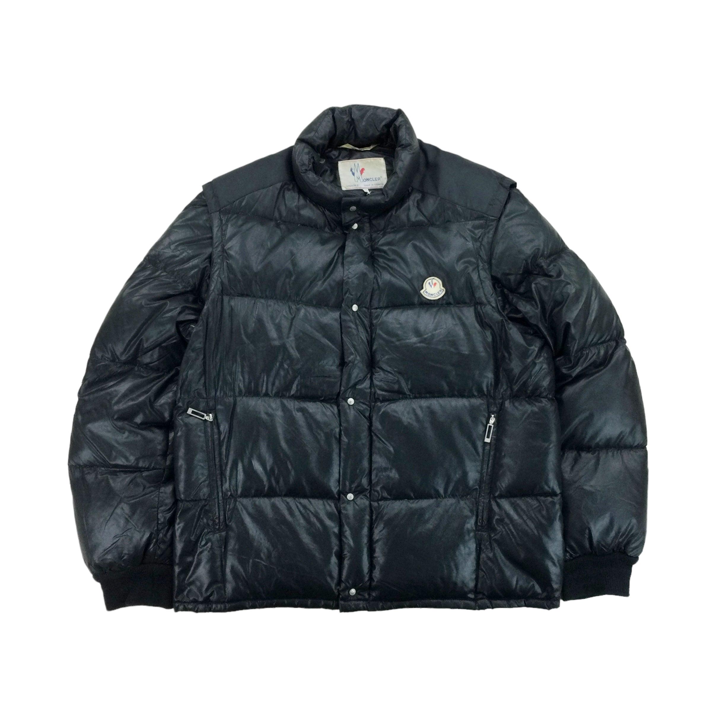 Vintage Moncler 80s Grenoble Puffer Jacke - 4/XL Size Men Winter