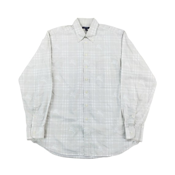 Camicia Burberry vintage Camicia da uomo taglia XL da uomo usata da lavoro Etsy Italia