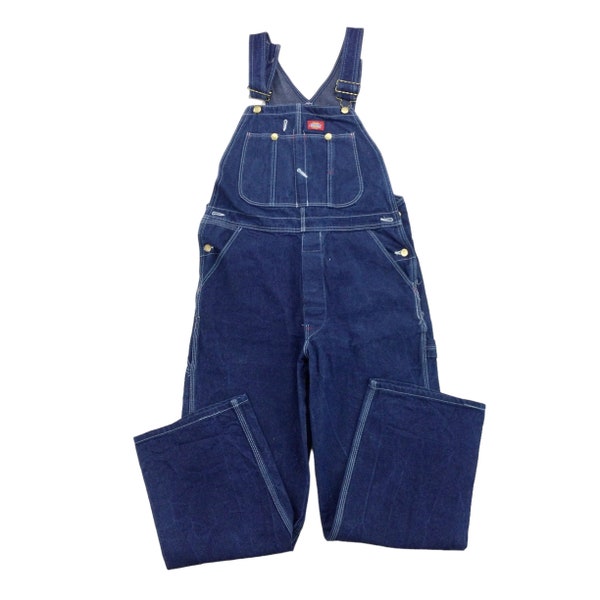 Dickies Denim Dungarees - W34 L30