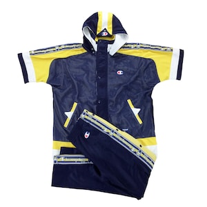 Vintage Champion 90s Sport Trainingsanzug - XS Size Men Sport Suit Male pre-owned Tracksuit