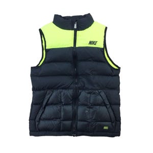 Modern Y2K Nike Puffer Gilet - Damen/L Size Women waistcoat bodywarmer pre-owned