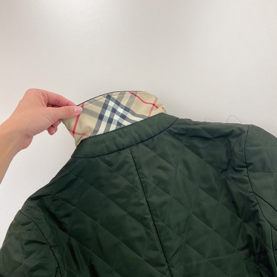 Moderna chaqueta acolchada Y2K Burberry Mujer Talla L Abrigo Chaqueta femenina usada Etsy Mexico
