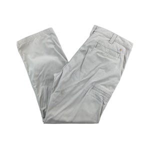 Vintage Men Carhartt Hose - W38 L30 Size Male Trousers pre-owned bottoms