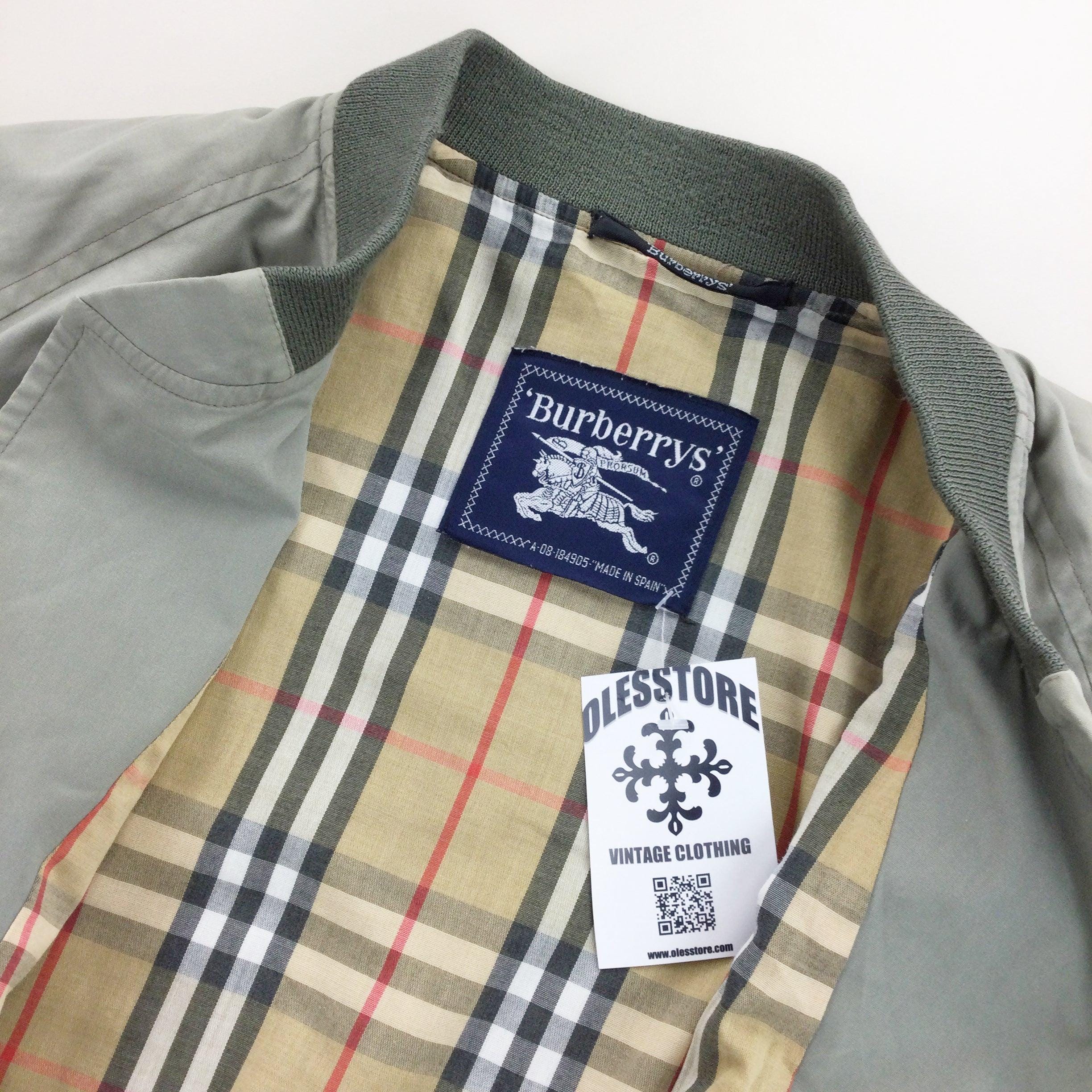 Vintage Burberry 90s Jacke - Medium Size Men Overcoat Male Vintage Burberry 90s Jacke - Medium Size Men Overcoat Male