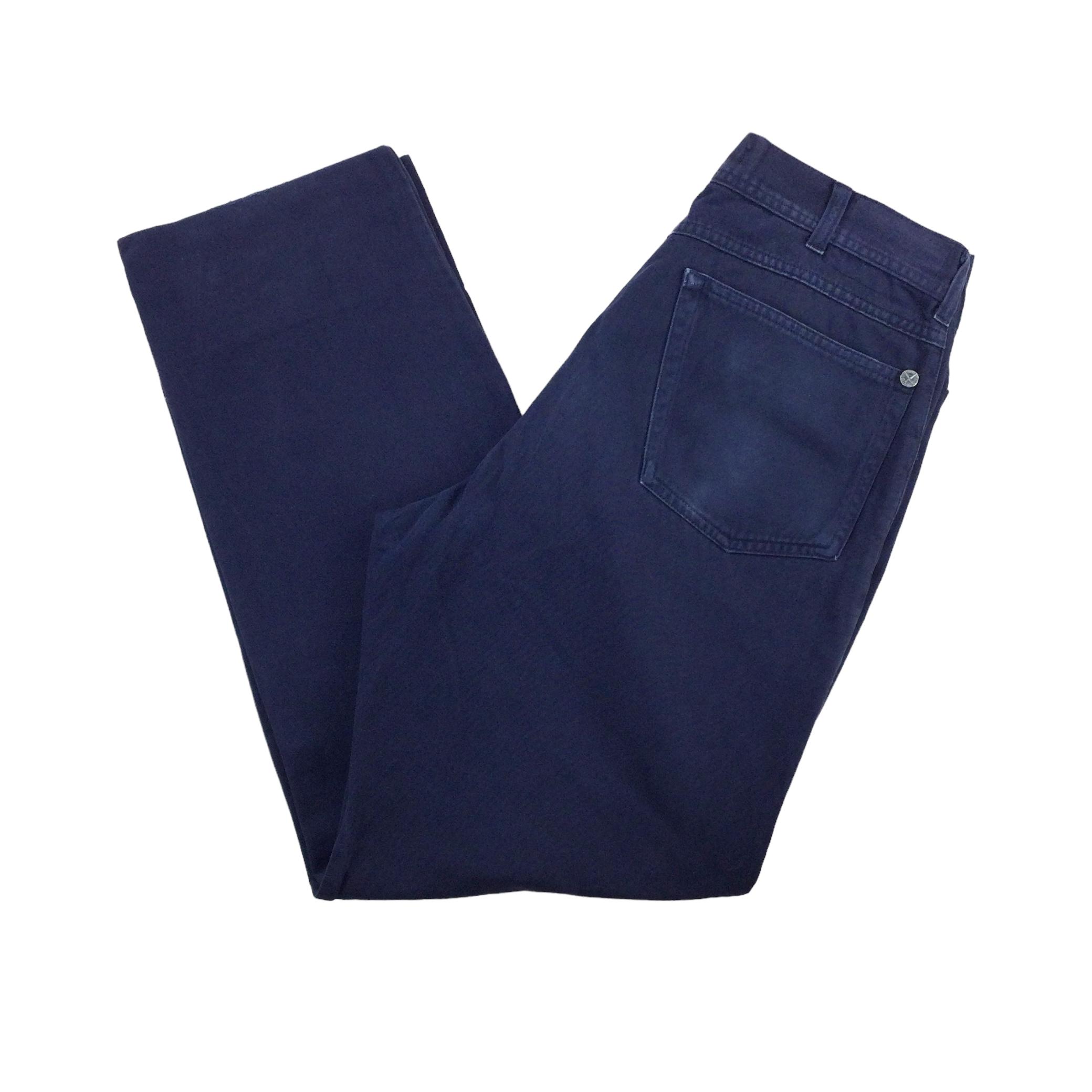 STONE ISLAND 80s MARINE TROUSERS NAVY