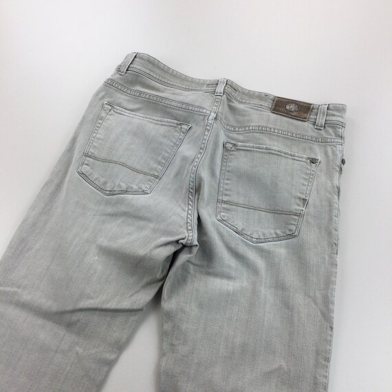 Modern Y2K Men Trussardi Jeans - W33 L32 Size Mal… - image 7