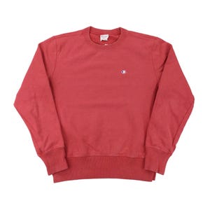 Vintage Champion Basic Sweatshirt - Large Size Men Pullover Male Jumper pre-owned
