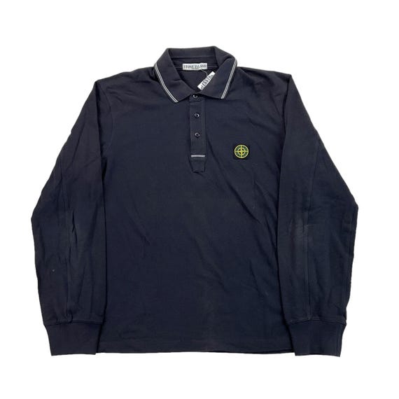 Stone island polo heren lange mouw hotsell