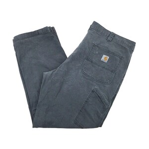Vintage Men Carhartt Basic Hose - W40 L30 Size Male Trousers pre-owned bottoms