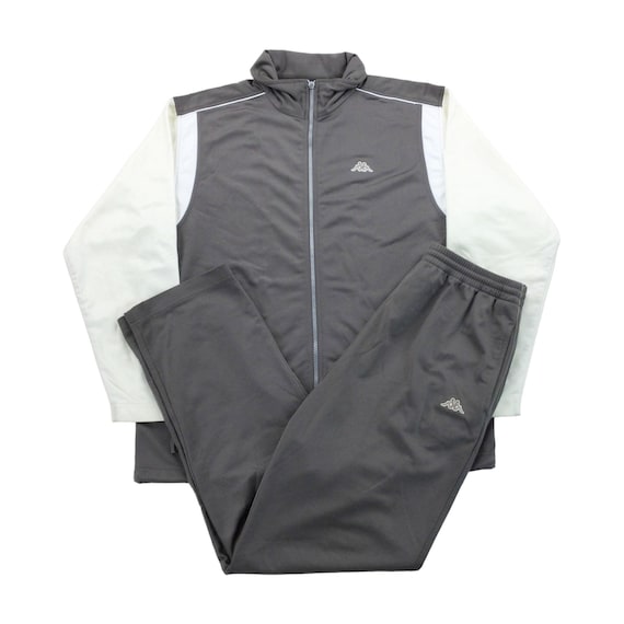 Gray kappa tracksuit new arrivals