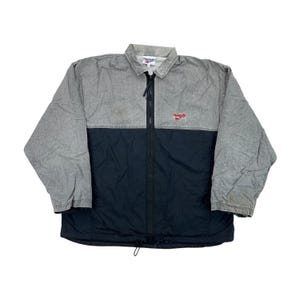 Vintage Reebok 90s leichte Jacke - Large Size Men Overcoat Male Jacket pre-owned