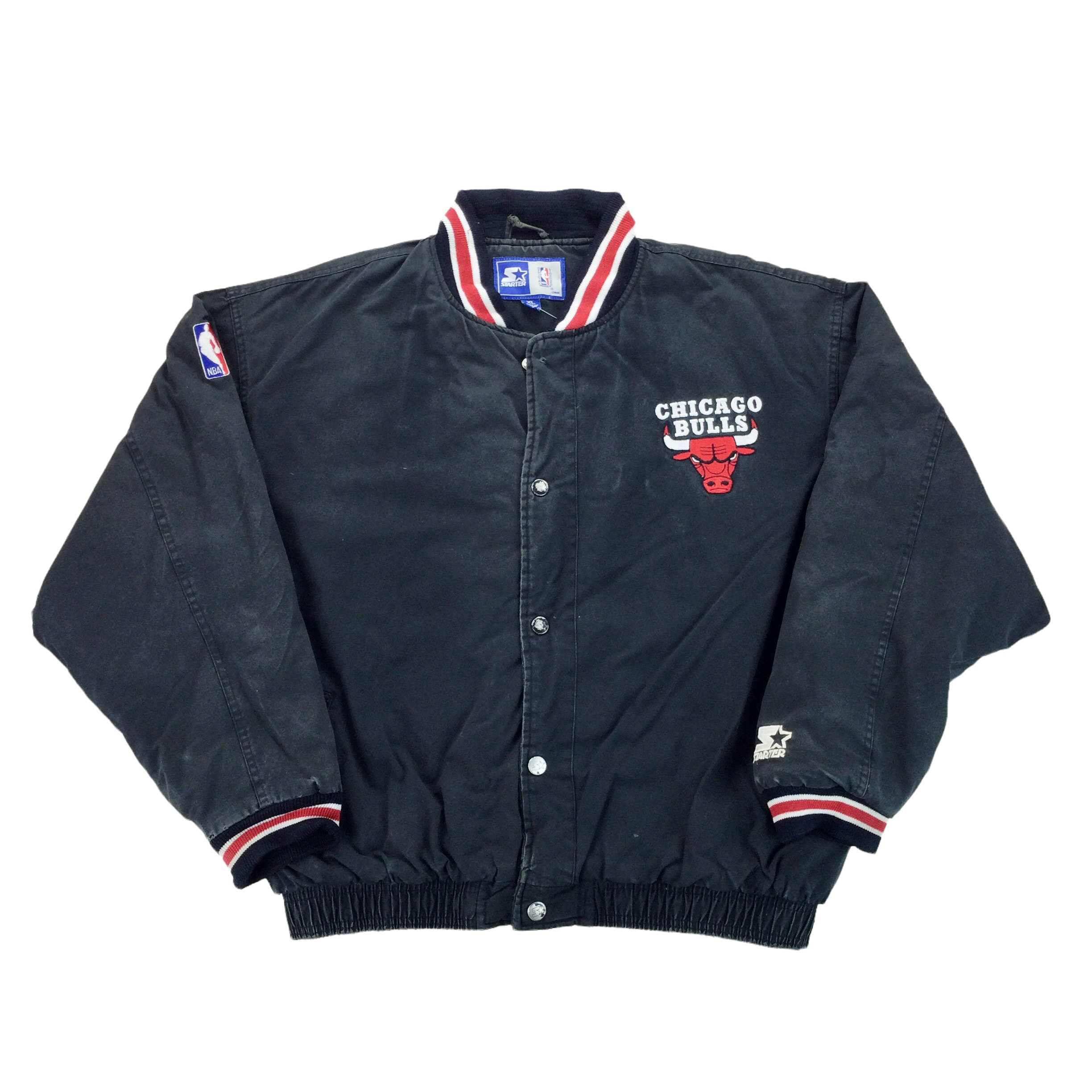 Bulls starter jacket 80s best sale