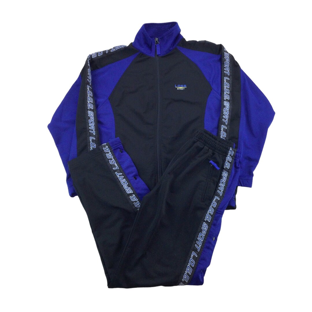 Tuta da uomo anni '80 retrò, Tute da uomo anni '90 Completi 2 pezzi Giacca e pantaloni, Completi da jogging da uomo, Tute da ginnastica anni '90 per