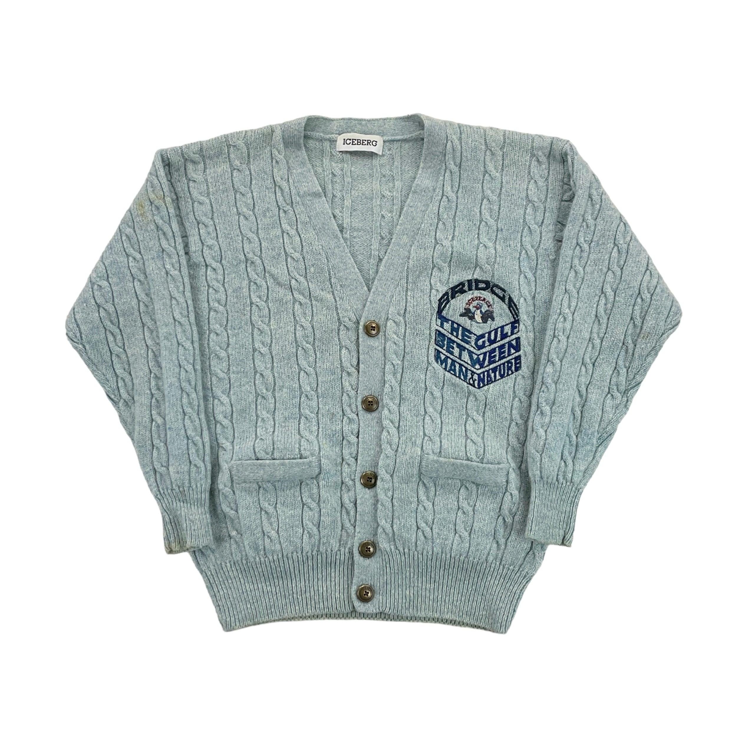 Vintage Iceberg Cardigan - Etsy
