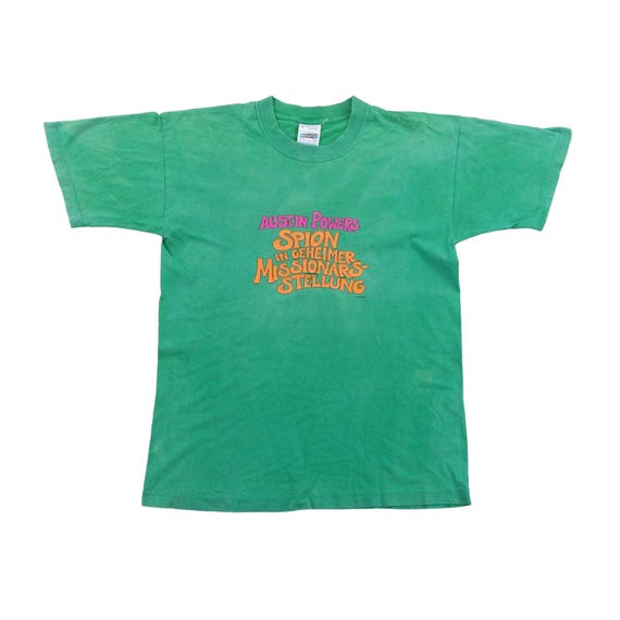 ヴィンテージ オースティン・パワーズ グラフィックTシャツ - Mサイズ 