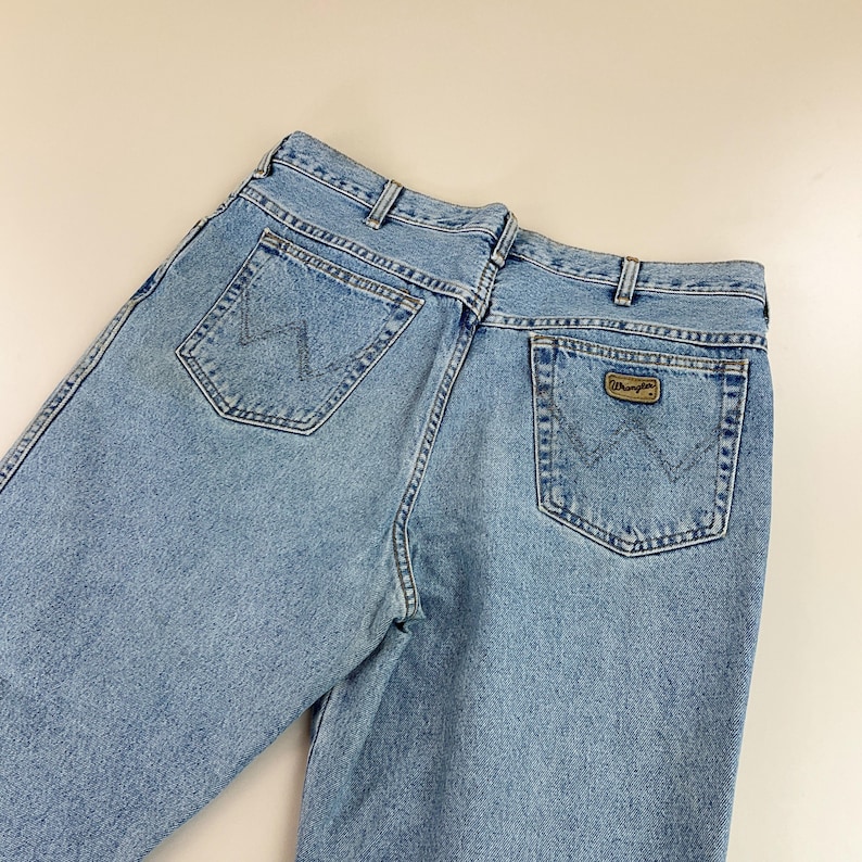 Wrangler 90s Denim Jeans - W38 L34 Size Men Pant Male Trousers pre-owned bottoms image 8